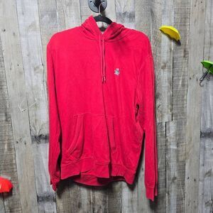 5/$25 Penguin Original By Munsingwear Men's Rococco Red Hoodie